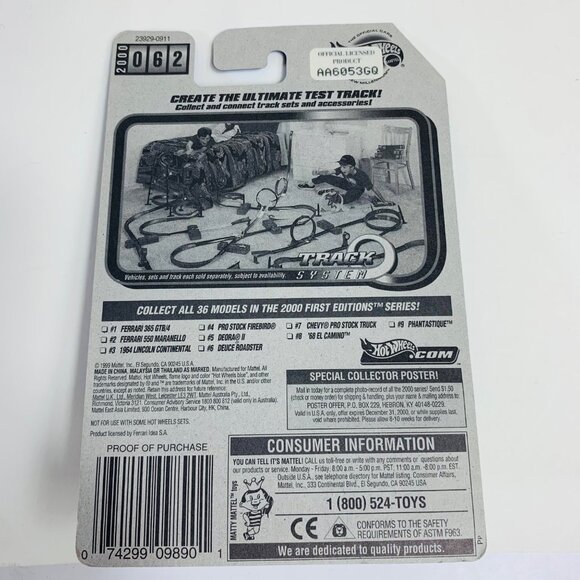 Hot Wheels Lot of 6 Die Cast Mattel Series Factory Fresh HW Art Exotics NEW - Picture 10 of 15